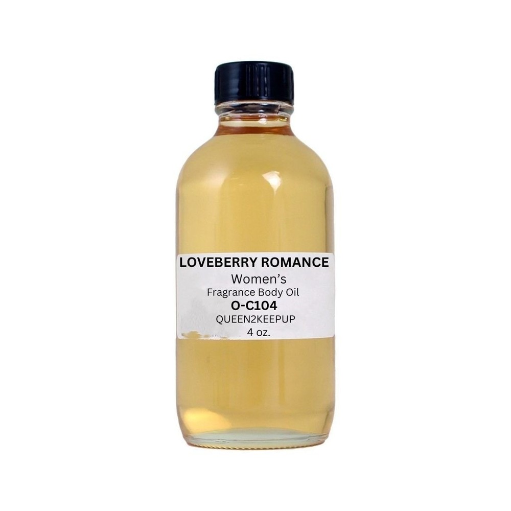 Loveberry Romance (Women) Body Oil 4 oz Fragrance All Natural Scent